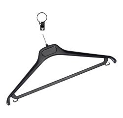 Set of 20 anti-theft coat hangers