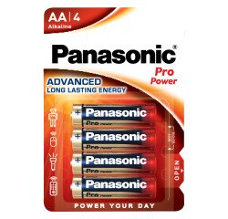 Pilas LR06 AA Pro Power Panasonic - Blister de 4
