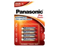 Pilas LR03 AAA Pro Power premium Panasonic - Blister de 4