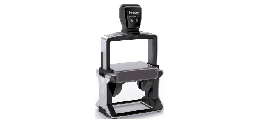 Tampon encreur personnalisé automatique Trodat Professional Line 5208 monochrome 10 lignes