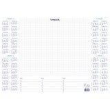 Bilingual table-mat Brepols 2027