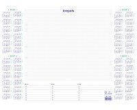 Bilingual table-mat Brepols 2026