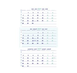 Calendrier trimestriel bilingue 2027