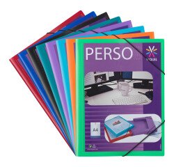 Carpeta personalizable color surtido A4 Viquel