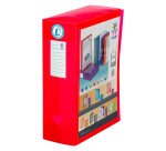 Boîte de classement plastique Viquel personnalisable dos 10 cm couleur