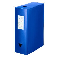 Boîte de classement plastique Viquel dos 10 cm couleur