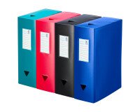 Carpeta de proyectos Viquel, lomo 10 cm colores opacos
