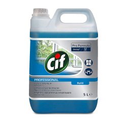 Schoonmaakmiddel voor ramen Cif professional - Fles van 5 L