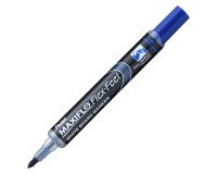 Uitwisbare marker Pentel Maxiflo Flex kegelpunt 4,6 mm + 1 bordenwisser gratis bij de aankoop van 12