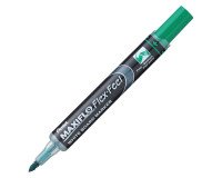 Löschbarer Marker Pentel Maxiflo Flex Feel Kegelspitze 4,6 mm + 1 Tafelwischer beim Ankauf von 12