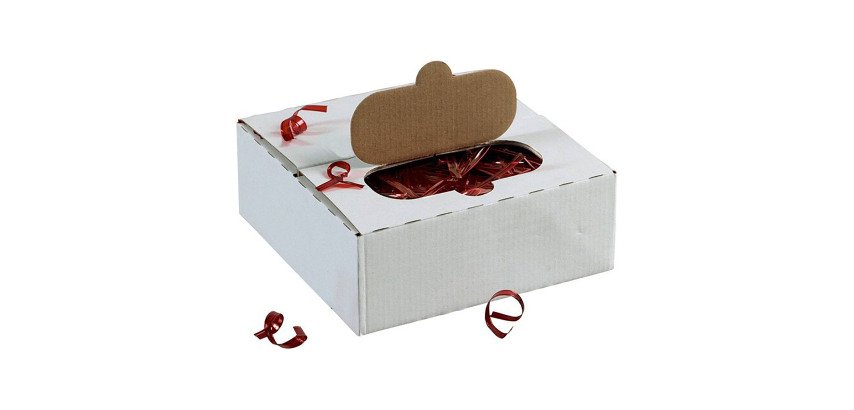 Translucent ribbon for closing bags - box of 2000 pieces 