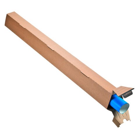 Trapezium Postal Tube 100,5 x 10,5 x 7,5 cm