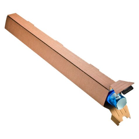 Trapezium Postal Tube 86 x 10,5 x 7,5 cm
