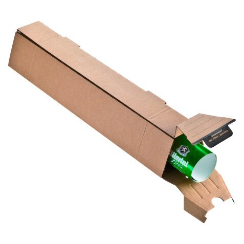 Trapezium Postal Tube 43 x 10,5 x 7,5 cm