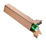 Tube d'expédition trapèze 43 x 10,5 x 7,5 cm