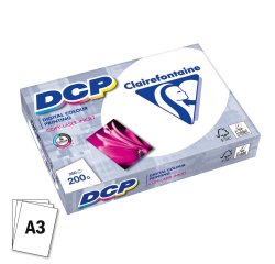 Papier A3 wit 200 g Clairefontaine DCP - riem van 250 vellen