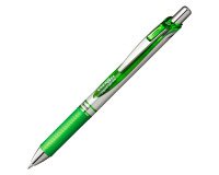 Stylo roller Pentel Energel BL77 rétractable pointe 0,7 mm - écriture moyenne vert clair
