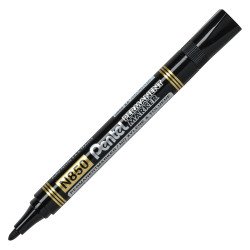 Permanenter Marker nicht-löschbar Pentel N850 Kegelspitz 1,5 mm - schwarz