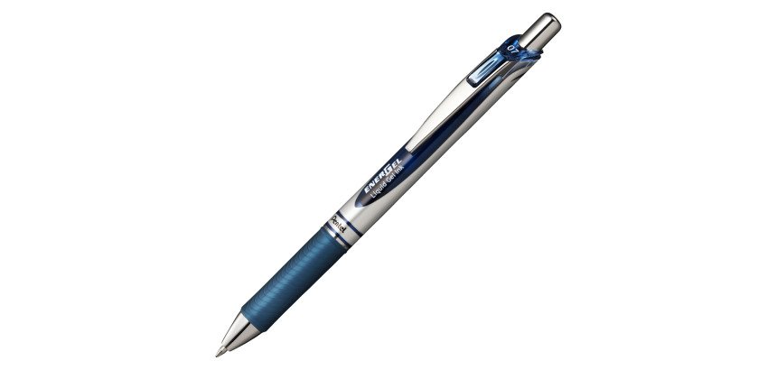 Stylo roller Pentel Energel BL77 rétractable pointe 0,7 mm - écriture moyenne