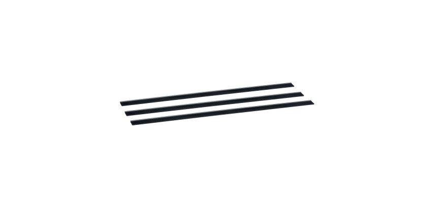 Caoutchouc de rechange pour raclette à vitres - Pack de 3