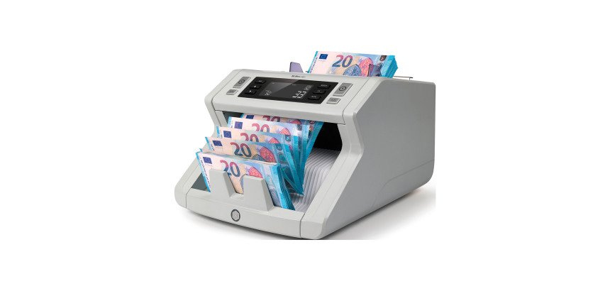  Münzzähler mit Banknotenprüfer Safescan 2210