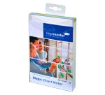 Notes repositionnable Magic-Chart 10 x 20 cm couleurs assorties - Paquet de 250