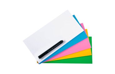 Notas electrostáticas reutilizables Magic-Chart Legamaster 10 x 20 cm colores surtidos - paquete de 250