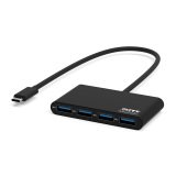 Hub mit 4 USB-Anschlüssen Typ C