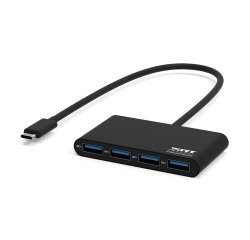 Hub 4 puertos USB tipo A Puerto C Port