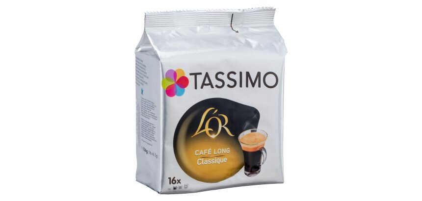 Capsules de café Tassimo L'Or Long Classique - Paquet de 16