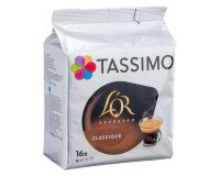 Cápsulas de café Tassimo L'Or Clásico - paquete de 16