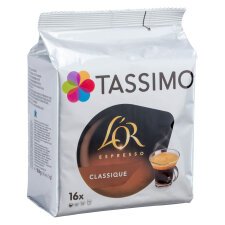 Doos 16 capsules koffie Tassimo Expresso Classic