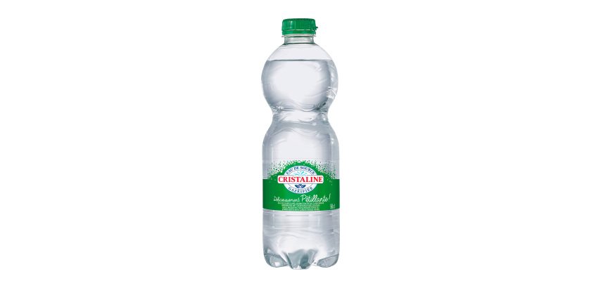 Packung 24 Flaschen 0,5 L Cristaline Sprudelwasser