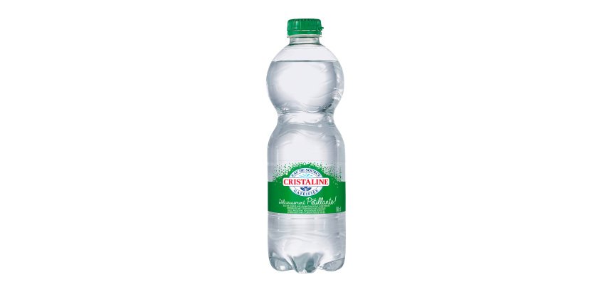 Eau gazeuse cristaline 50 cl - Carton de 24