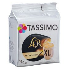 Coffee capsules Tassimo L'Or XL Classic - pack of 16 