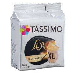 Cápsulas de Café Tassimo L'Or XL Classic - Paquete de 16