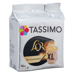 Cápsulas de Café Tassimo L'Or XL Classic - Paquete de 16