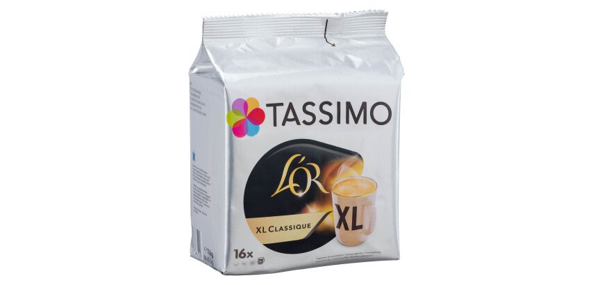 Coffee capsules Tassimo L'Or XL Classic - pack of 16 
