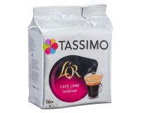 Cápsulas de café Tassimo L'Or Largo Intenso- paquete de 16