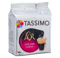 Cápsulas de café Tassimo L'Or Largo Intenso- paquete de 16