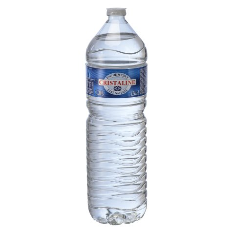 Water Cristaline fles 1,5 l - pak van 12