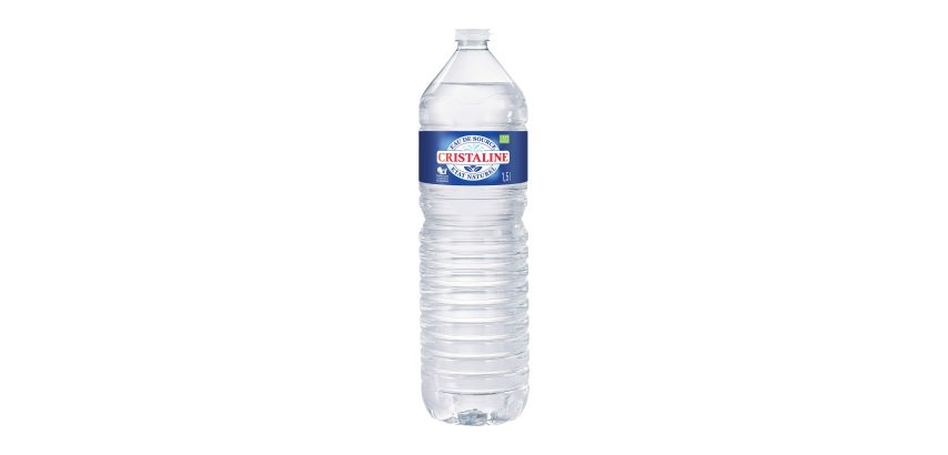 Eau de source Cristaline 1,5 L - 12 bouteilles