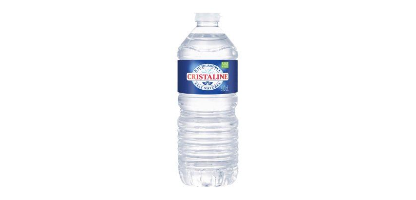 Eau de source Cristaline 50 cl - 24 bouteilles