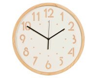 Reloj de pared de madera Oslo
