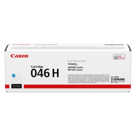 Canon 046H Tonerkartusche Einzelfarben hohe Kapazität für Laserdrucker