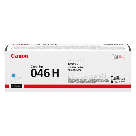 Canon 046H tóner original cian alta capacidad (5000 páginas)