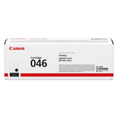 Canon 046 Tonerkartusche schwarz für Laserdrucker