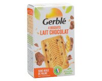 Biscuits chocolat au lait Gerblé x 4 - Paquet de 46 g