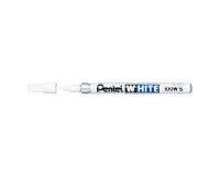 Marqueur permanent Pentel White 100W S peinture pointe conique 2 mm blanc