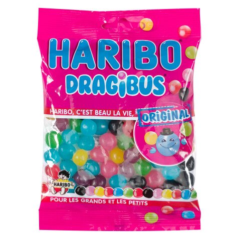 Snoepjes Dragibus Haribo - zakje van 120 g 